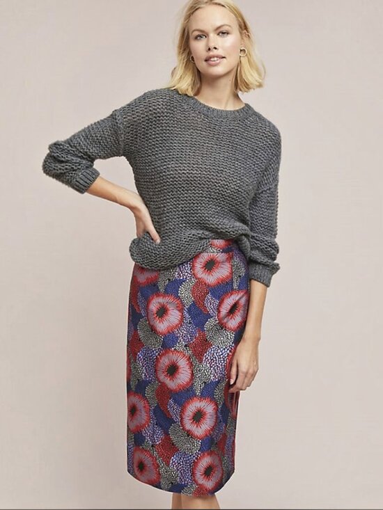 Anthropologie Dresses & Skirts - NWT Anthropologie Monello Jacquard Pencil Skirt by ISLA MAUDE​